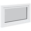 vidaXL Basement Window RISOR 100x60 cm Tilt&Turn DIN Left White