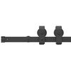 vidaXL Sliding Door Hardware Kit 183 cm Steel Black