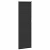 vidaXL Roller Blind Blackout Black 40x150 cm Fabric Width 35.7 cm Polyester
