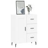 vidaXL Sideboard White 69.5x34x90 cm Engineered Wood