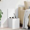 vidaXL Storage Box White 30x35x35 cm Engineered Wood