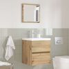 vidaXL Bathroom Cabinet Artisan Oak 41 x 38.5 x 45 cm Engineered Wood