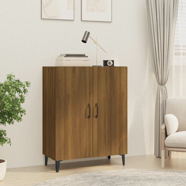 vidaXL Sideboard Brown Oak 70x34x90 cm Engineered Wood