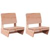 vidaXL Garden Chairs 2 pcs 60x64x70.5 cm Solid Wood Douglas