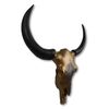 HSM Collection Decorative Buffalo Head L 80x10x80 cm