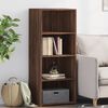 vidaXL Highboard Brown Oak 50x41x124 cm Engineered Wood