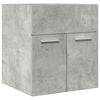 vidaXL Bathroom Sink Cabinet Concrete Grey 41x38.5x46 cm