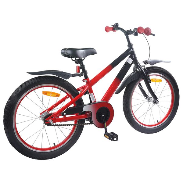 vidaXL Kids Bike 20'' for 6-11 Years Old Red Black