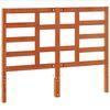 vidaXL Headboard Wax Brown 135 cm Solid Wood Pine