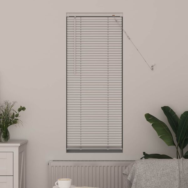 vidaXL Venetian Blind Manual Adjustable White 150 x 50 cm PVC