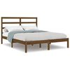 vidaXL Bed Frame without Mattress Honey Brown 160x200 cm Solid Wood Pine