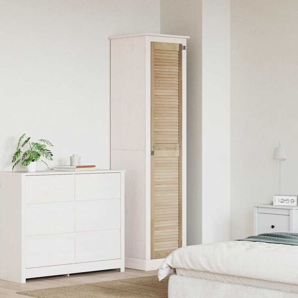 vidaXL Cabinet Door Natural 201 x 2.1 x 39.5 cm Solid Pine Wood