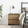 vidaXL Bedside Cabinet Artisan Oak 45 x 34 x 44.5 cm Engineered Wood