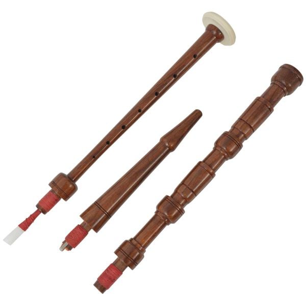 vidaXL Kid&rsquo;s Scottish Great Highland Bagpipes Red Royal Stewart Tartan