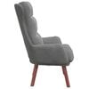vidaXL Armchair Dark Grey 69 x 74 x 93 cm Velvet