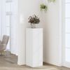 vidaXL Plant Stand White 33x33x100 cm Engineered Wood