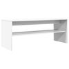 vidaXL TV Cabinet White 100 x 35 x 40 cm Engineered Wood