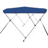 vidaXL 3 Bow Bimini Top Blue 183x180x137 cm