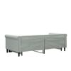 vidaXL Daybed with Trundle without Mattress Light Grey 90x190 cm Single