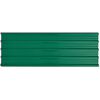 vidaXL Roof Panels Green 129 x 45 cm Metal