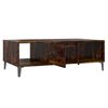 vidaXL Coffee Table Smoked Oak 103.5x60x35 cm Engineered Wood