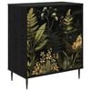 vidaXL Chest of Drawers RHENEN Tropical jungle print 66 x 36.5 x 76 cm