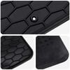 vidaXL Car Mat 4 pcs Black suitable for Suzuki VITARA 2015- Rubber
