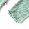 Kids' T-shirt with Long Sleeves Mock Turtleneck Dark Mint 116