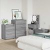 vidaXL Storage Cabinet Grey Sonoma 60 x 48 x 81 cm Engineered Wood
