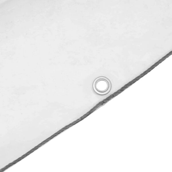 vidaXL Tarpaulin with Eyelets Transparent 3 x 3 m Polyethylene