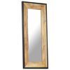 vidaXL Mirror 110x50 cm Solid Mango Wood
