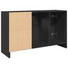 vidaXL Sink Cabinet Black 90x29x55 cm Engineered Wood