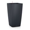 LECHUZA Planter CUBICO Color 22 ALL-IN-ONE Slate