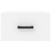 vidaXL Wall-mounted Bedside Cabinet White 35x35x20 cm