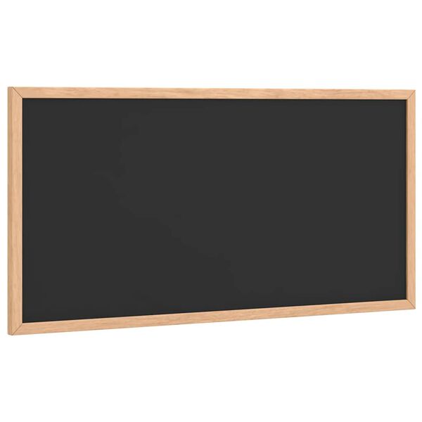 vidaXL Chalkboard with Solid Pine Wood Frame Black 60x30 cm