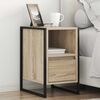 vidaXL Bedside Table Sonoma 39.5 x 30 x 50 cm Engineered Wood