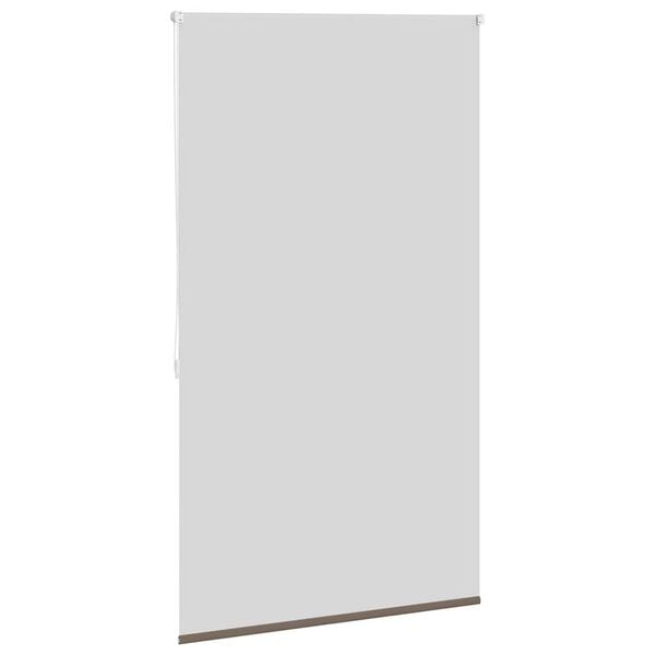 vidaXL Roller blind blackout 84.4x175 cm Fabric Width 80 cm coffee