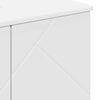 vidaXL Bathroom Cabinet White 61 x 35 x 64 cm Engineered wood & Metal