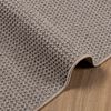 vidaXL Area Rugs Rectangular LUGO Taupe 200 x 140 cm Polyester