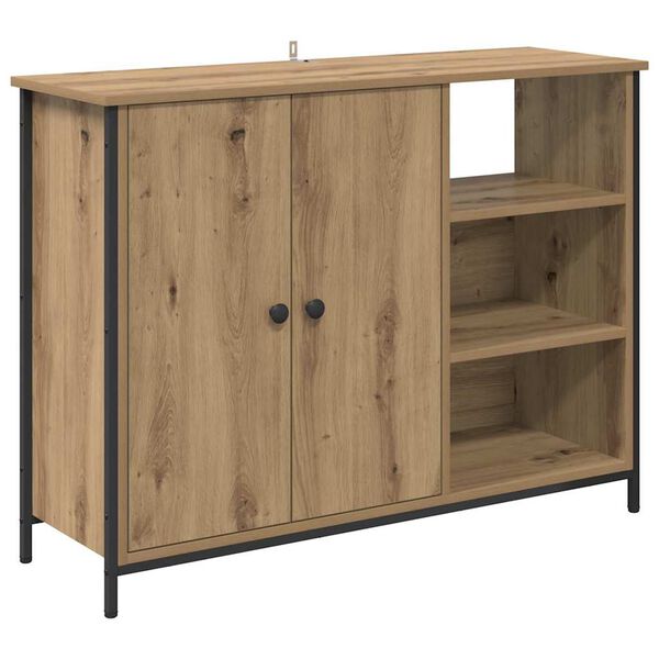 vidaXL Sideboard Artisan Oak 100 x 33 x 75 cm Engineered Wood