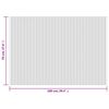 vidaXL Rug Rectangular Dark Brown 70x100 cm Bamboo