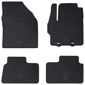 vidaXL Car Mat 4 pcs Black suitable for Toyota AYGO X TPE