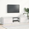 vidaXL TV Cabinet White 140x40x35.5 cm Engineered Wood