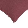 vidaXL Sofa Pillows 2 pcs Wine Red 80 x 40 cm Fabric