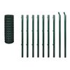 vidaXL Euro Fence Steel 10x1.5 m Green