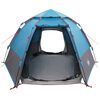 vidaXL Instant Tent Folding with Storage Blue 280 x 280 x 160 cm Steel