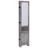 vidaXL 6-Panel Room Divider Grey 210x165 cm Fabric