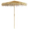 vidaXL Bamboo Garden Parasol 270 cm with Banana Leaf Roof