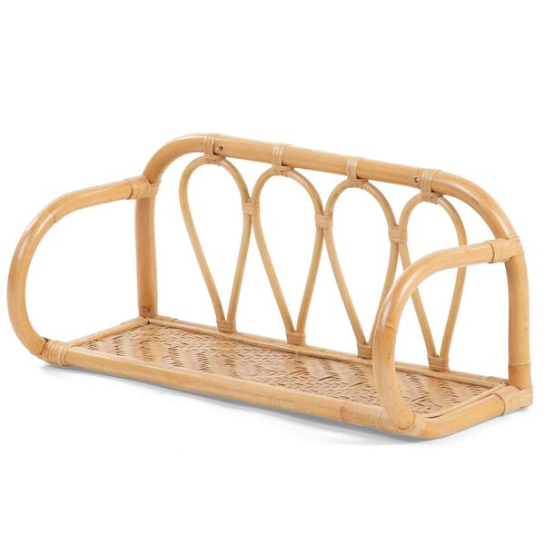 CHILDHOME Wall Shelf Rattan Natural
