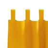 vidaXL Blackout Curtains 2 pcs Mustard Yellow 140 x 140 cm Velvet